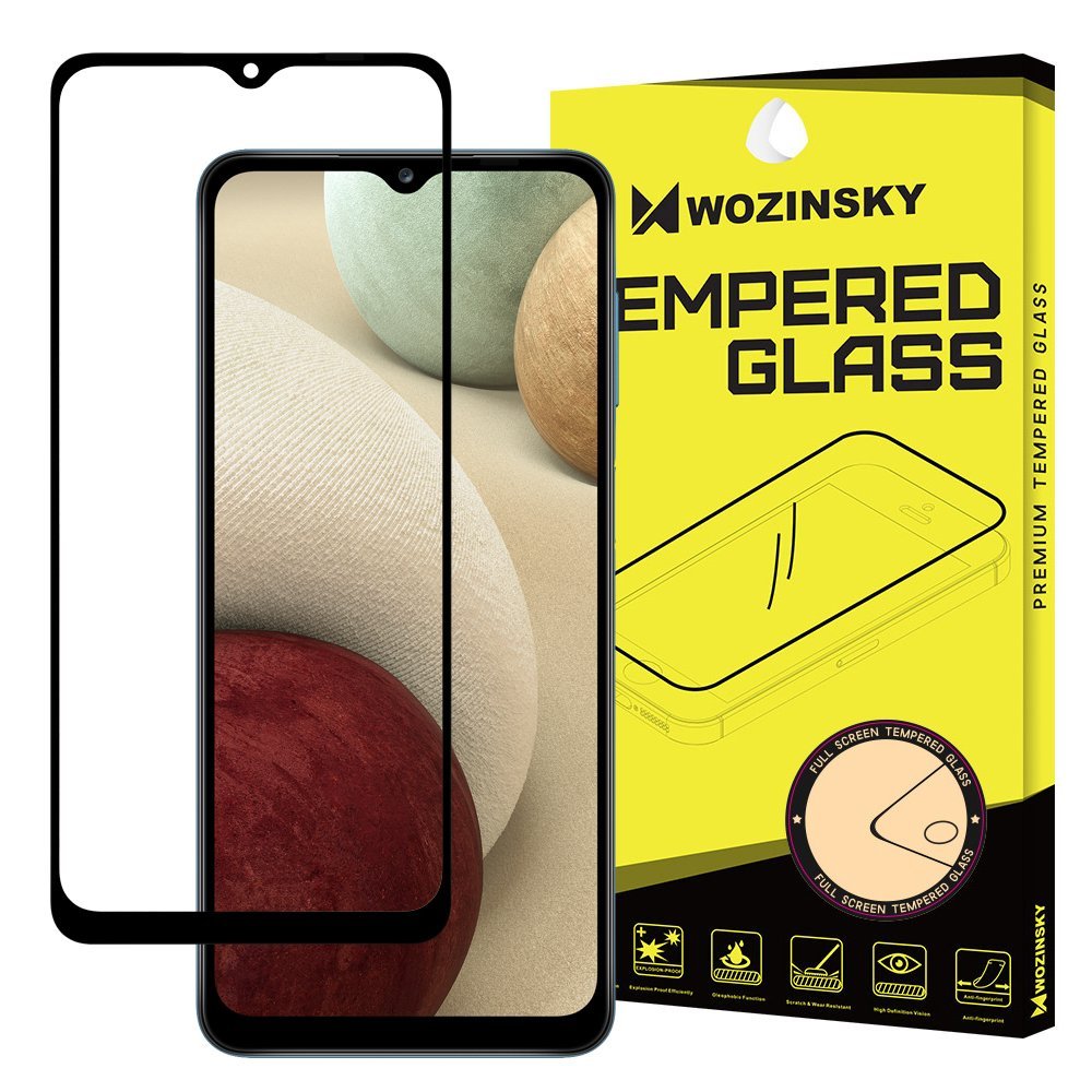 Wozinsky Super Tough kijelzővédő üvegfólia Samsung Galaxy A32 5G fekete