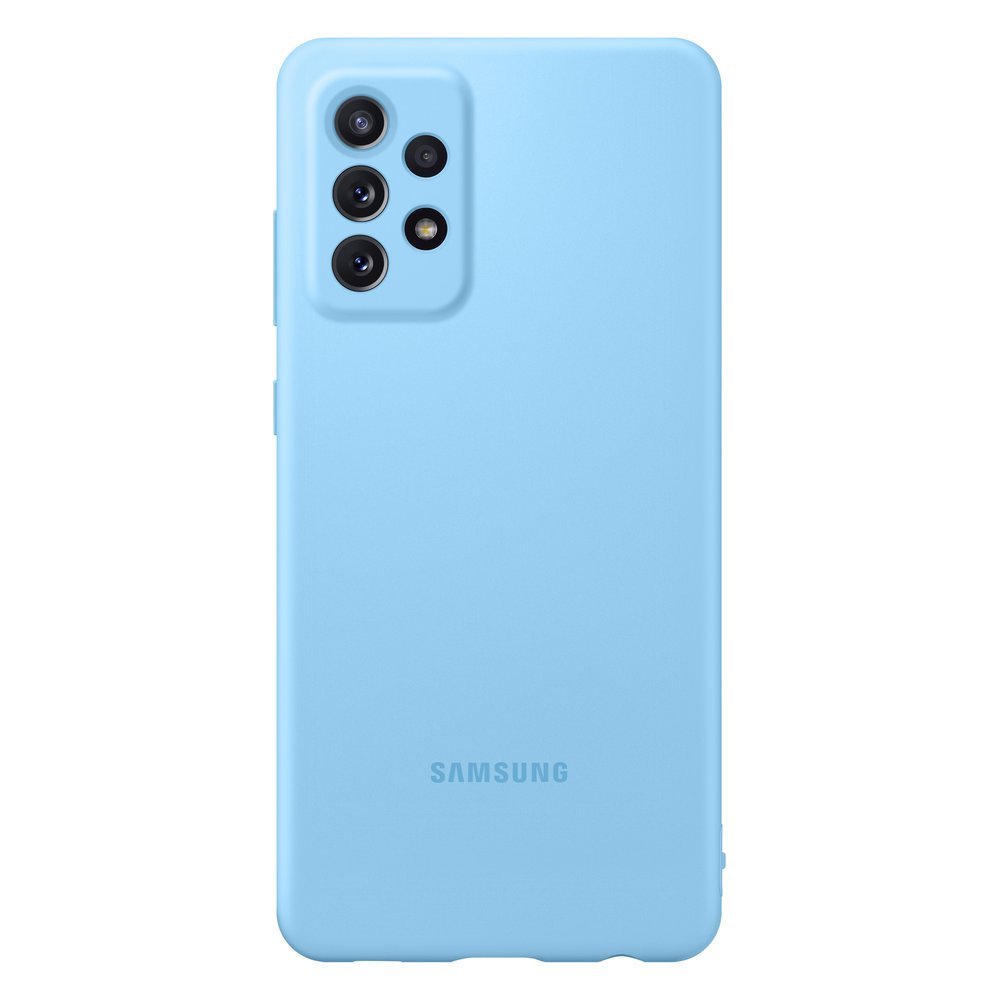 Samsung gyári szilikon tok Samsung A72 4G kék (EF-PA725TLEGWW)