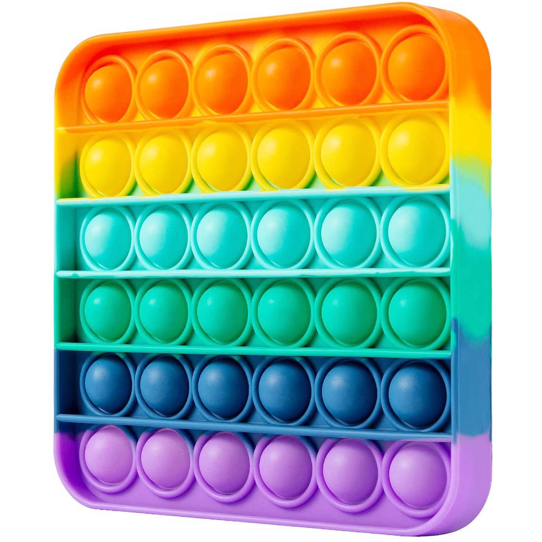 Nexeri Anti stressz, színes stressz levezető négyzet vegyes színekkel