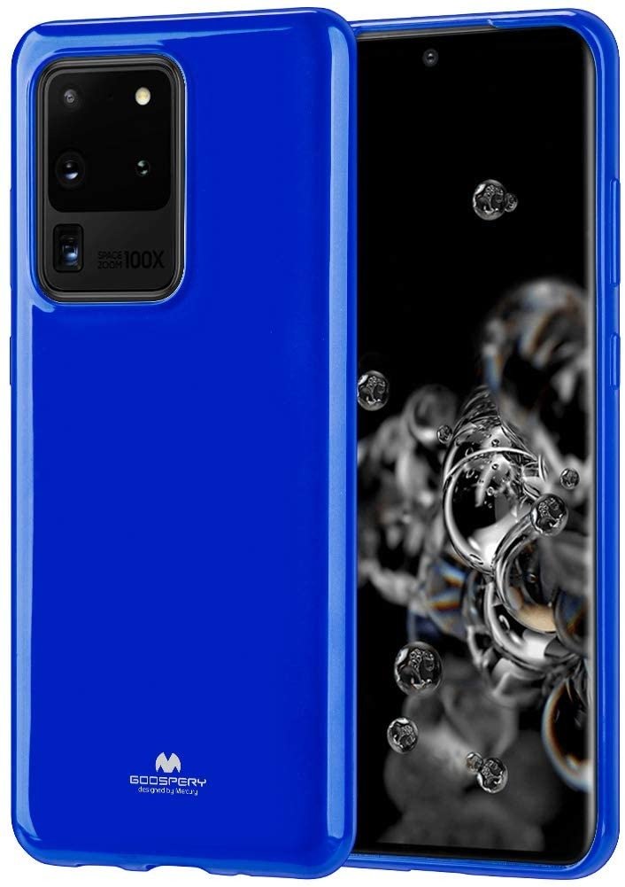 Samsung Galaxy S20 Mercury Jelly szilikon tok Ultra kék telefontok