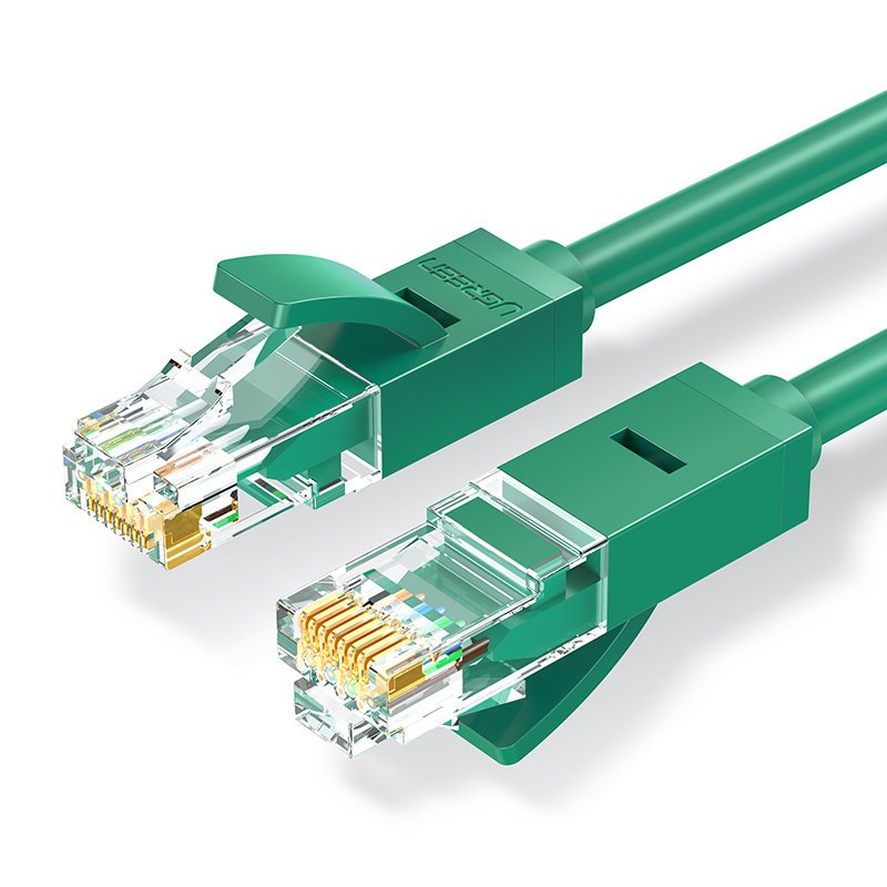 UTP kábel RJ45 Cat 6 UTP 1000Mbps 1m zöld Ugreen Ethernet patchcord (NW102 80833)