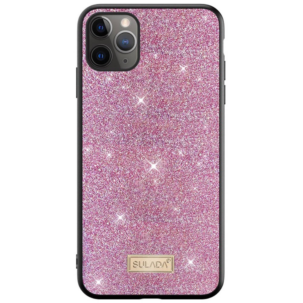 iPhone 12/ 12 Pro SULADA Dazzling Glitter tok pink