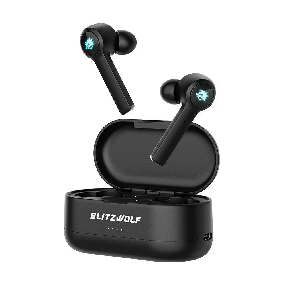 BlitzWolf BW-FLB2 TWS Bluetooth 5.0 vezeték nélküli fülhallgató fekete