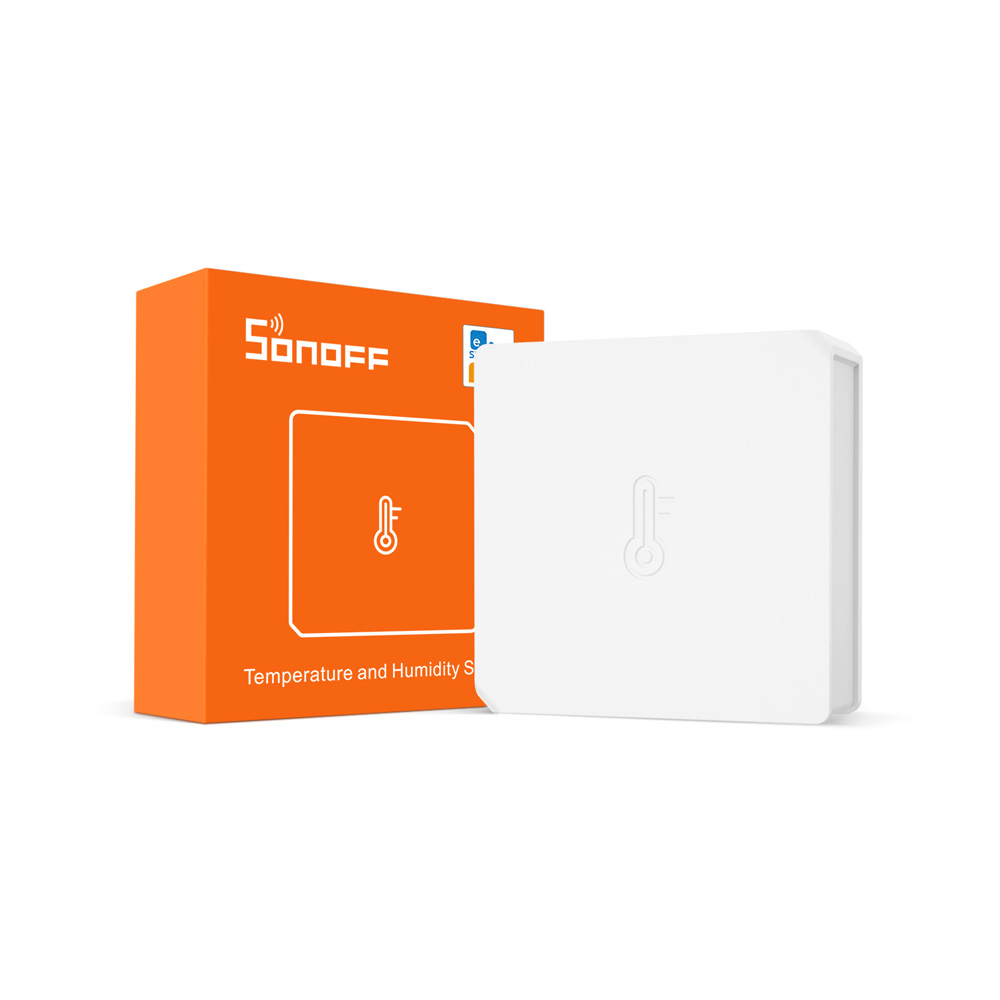 Sonoff SNZB-02 mini Hőmérséklet és páratartalom érzékelő szenzor ZigBee 3.0-hoz fehér