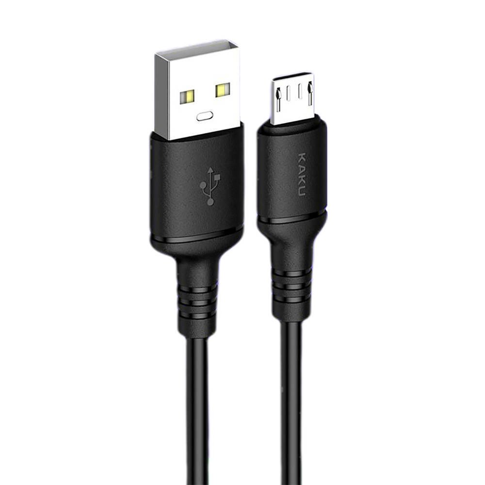 KAKU Yake USB - Micro USB kábel 2.8A 2m fekete (KSC-421)