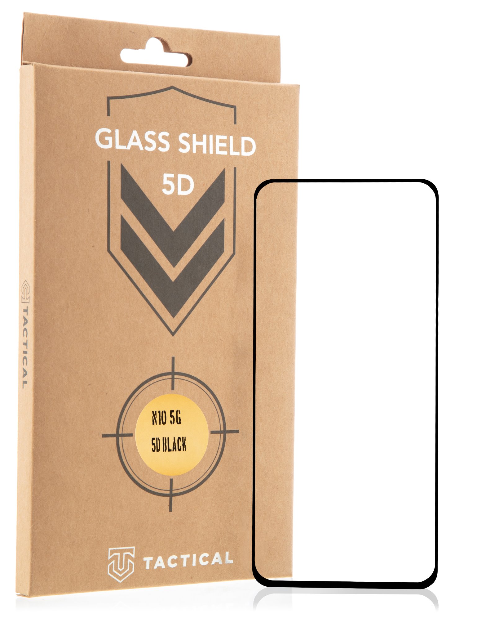 Tactical Shield 5D kijelzővédő üvegfólia OnePlus N10 5G fekete