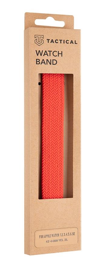 Tactical 788 String Band szövet óraszíj Apple Watch 4/5/6/7/8/SE/Ultra (42/44/45/49mm) méret XL piros