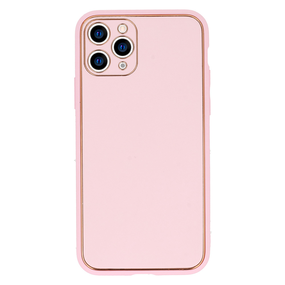 iPhone 12 Pro Tel Protect Luxury szilikon tok Világos pink