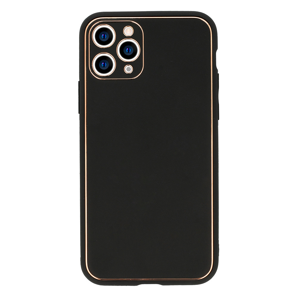 iPhone 12 mini Tel Protect Luxury szilikon tok Fekete