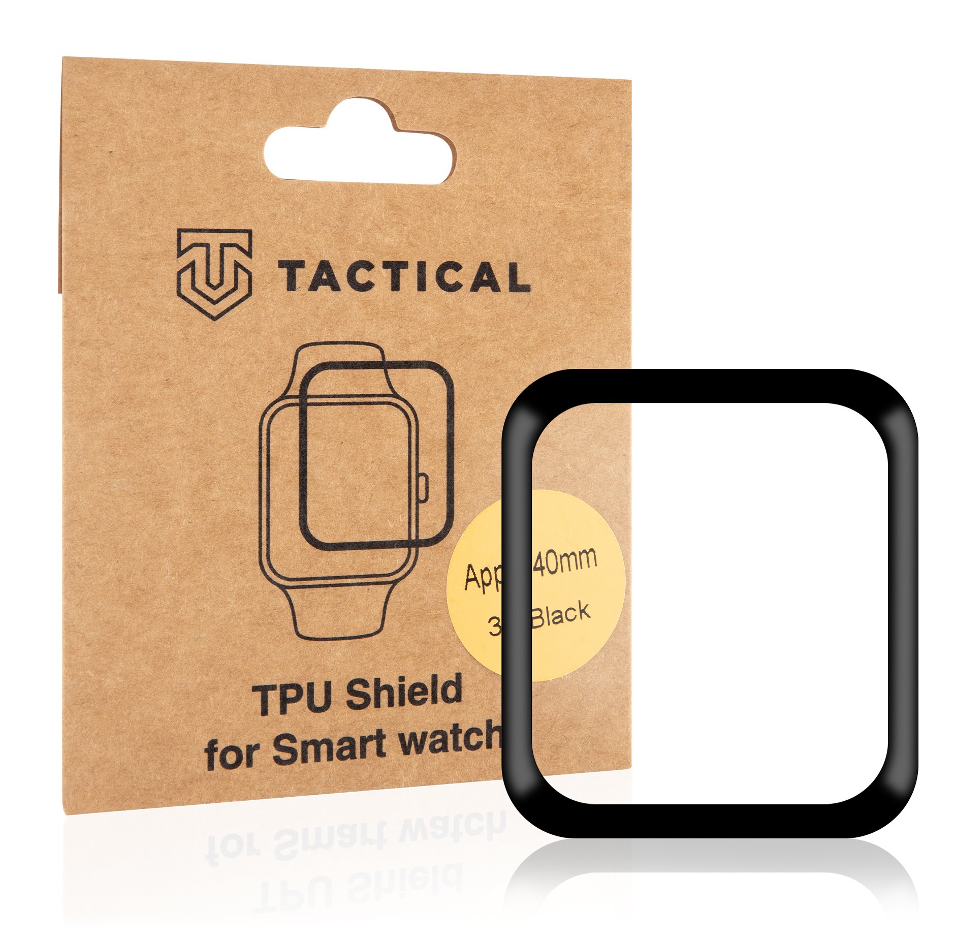 Tactical TPU Shield 3D kijelzővédő fólia Apple Watch 4/5/6/SE 40mm