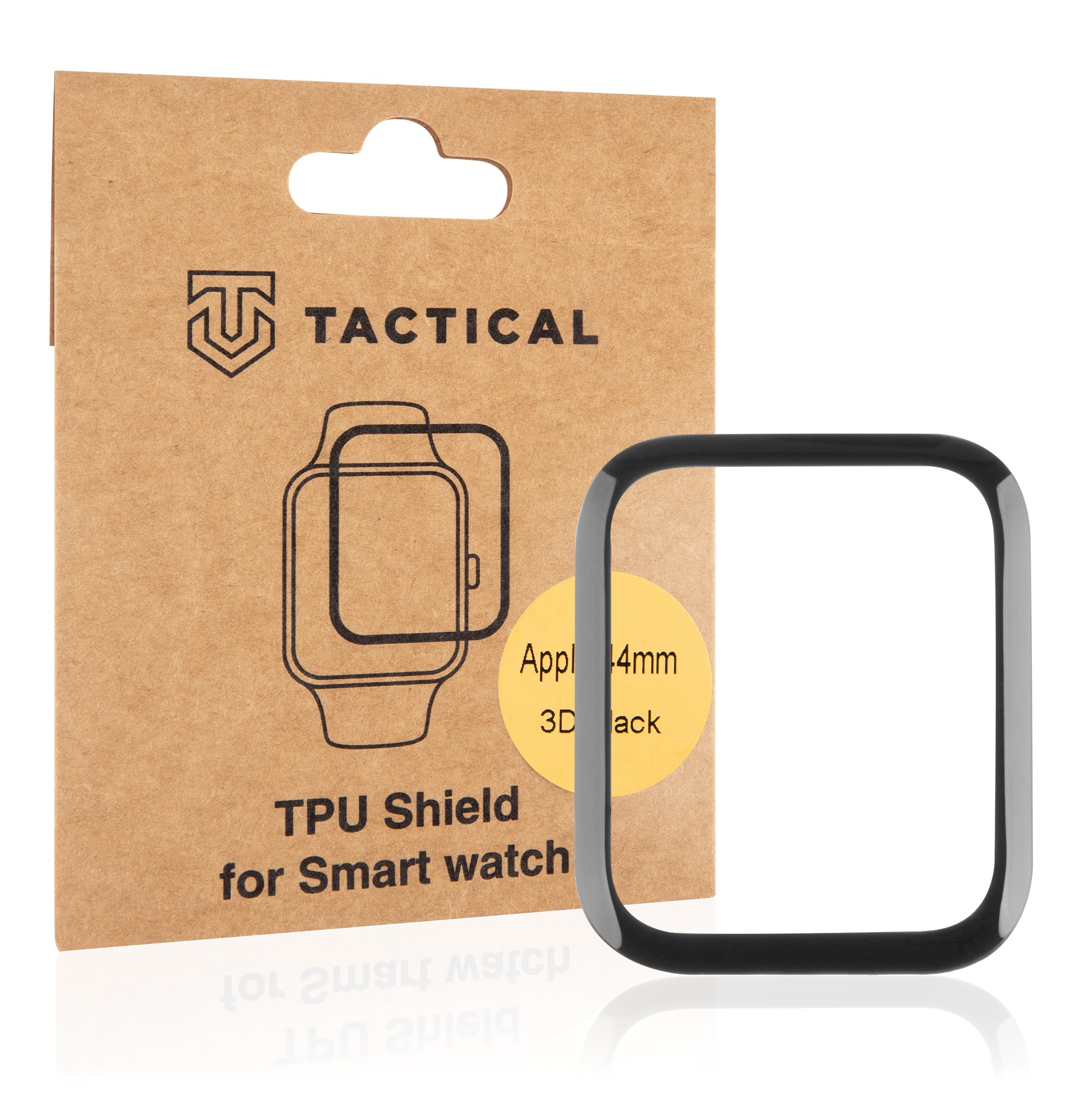 Apple Watch 4/5/6/SE 44mm Tactical TPU Shield 3D kijelzővédő fólia