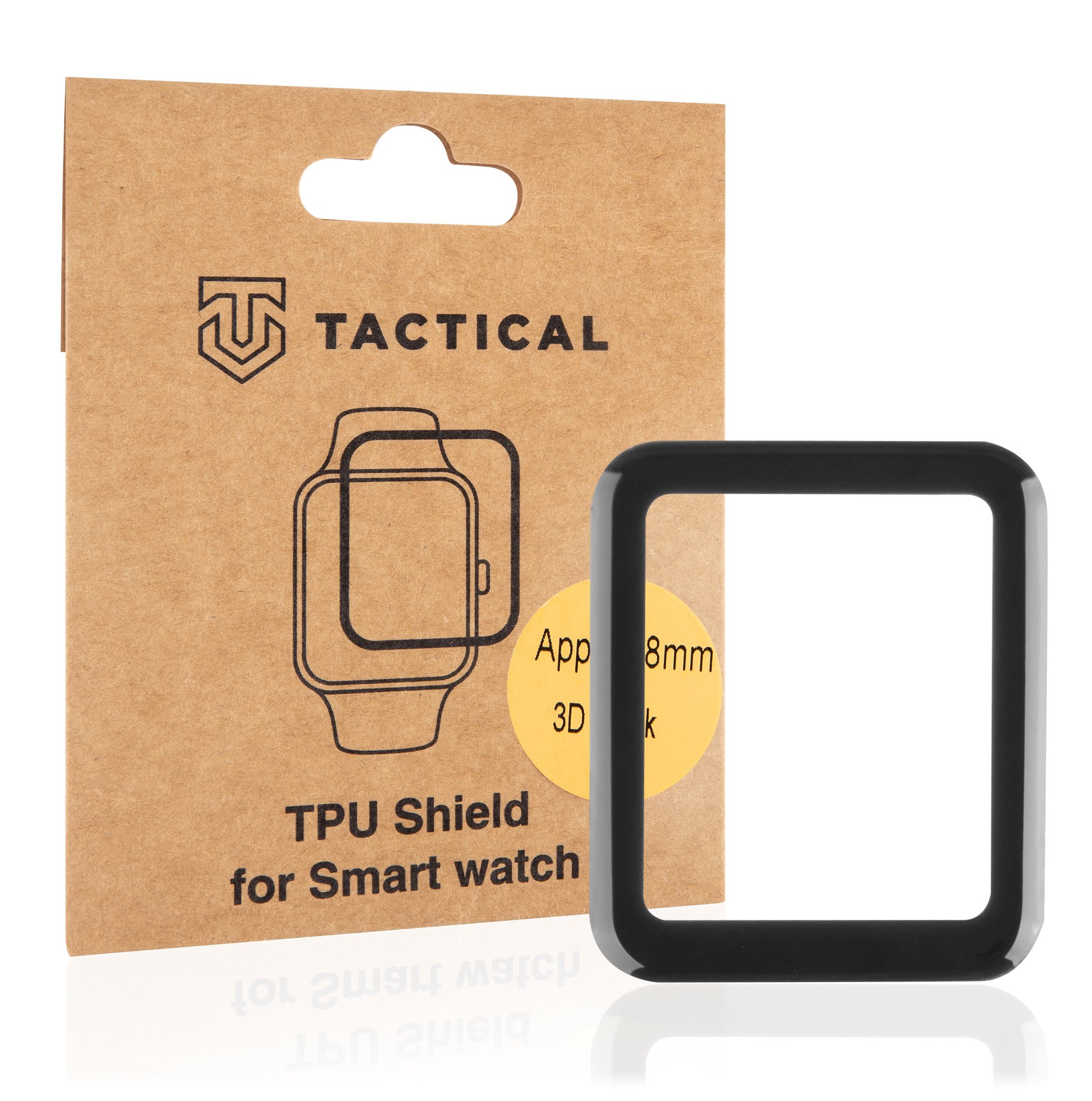 Tactical TPU Shield 3D kijelzővédő fólia Apple Watch 1/2/3 38mm