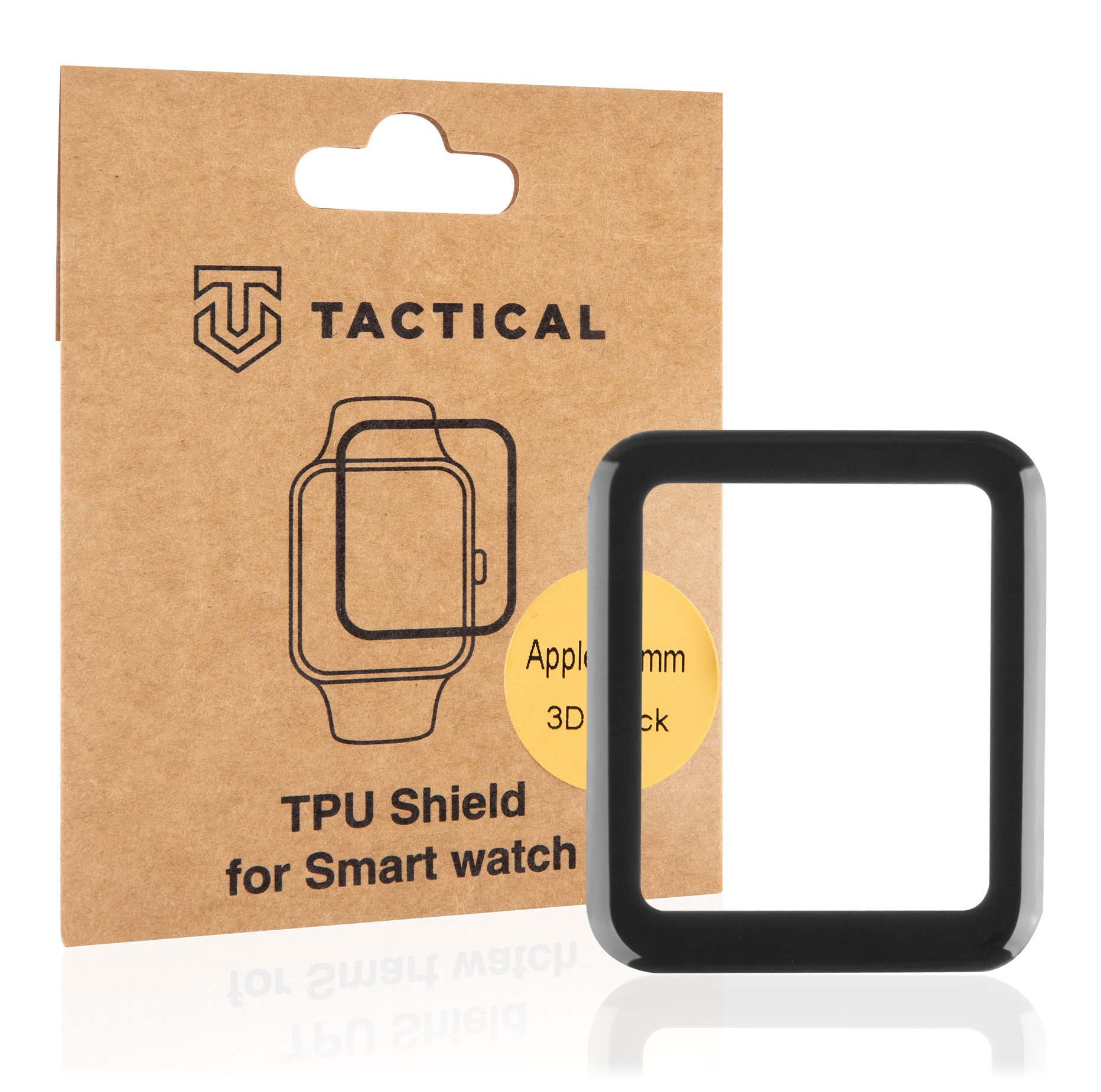Apple Watch 1/2/3 42mm Tactical TPU Shield 3D kijelzővédő fólia