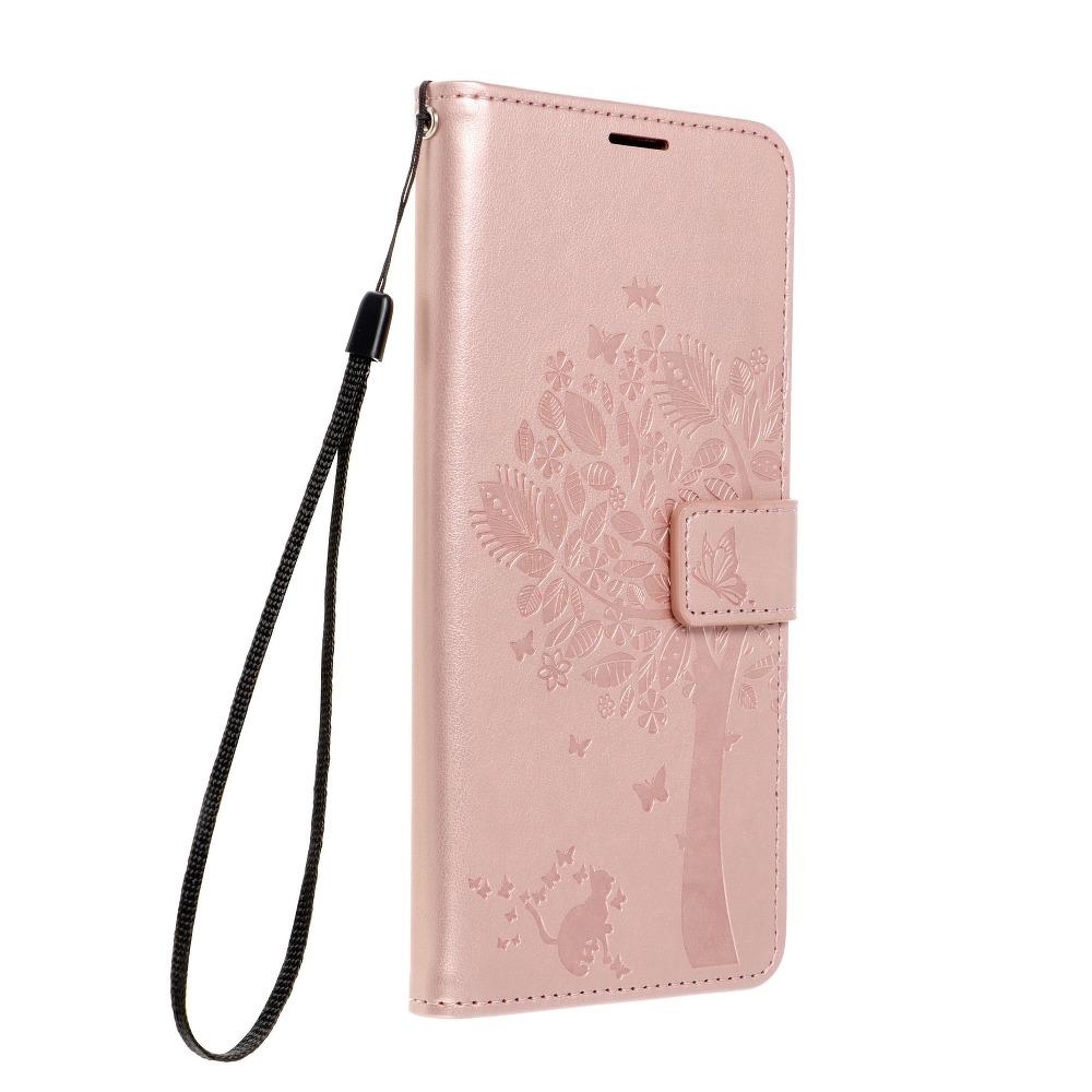 Forcell Mezzo fliptok SAMSUNG Xcover 4 Tree Rose Gold