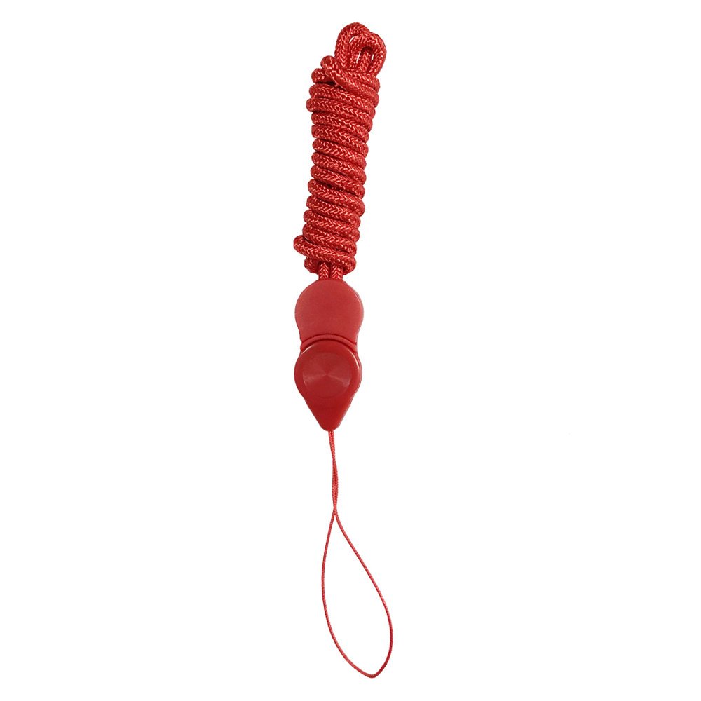 Telefonos tokba befűzhető nyakba akasztó csattal piros