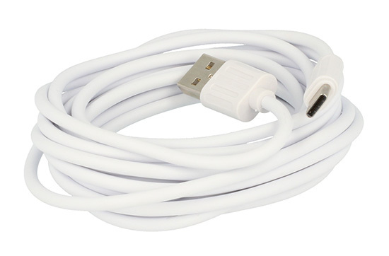USB - USB Type-C kábel 3m fehér