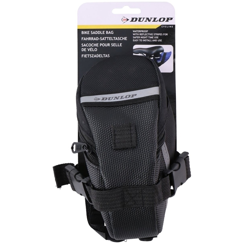 Dunlop - Kerékpár táska / nyeregtáska (fekete)