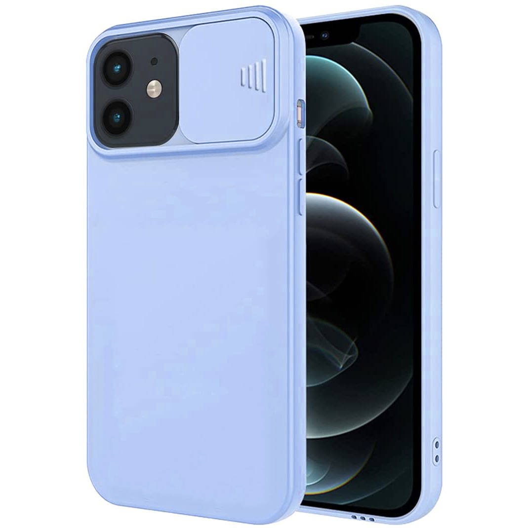 iPhone 11 Nexeri Szilikon tok kameralencse védővel kék