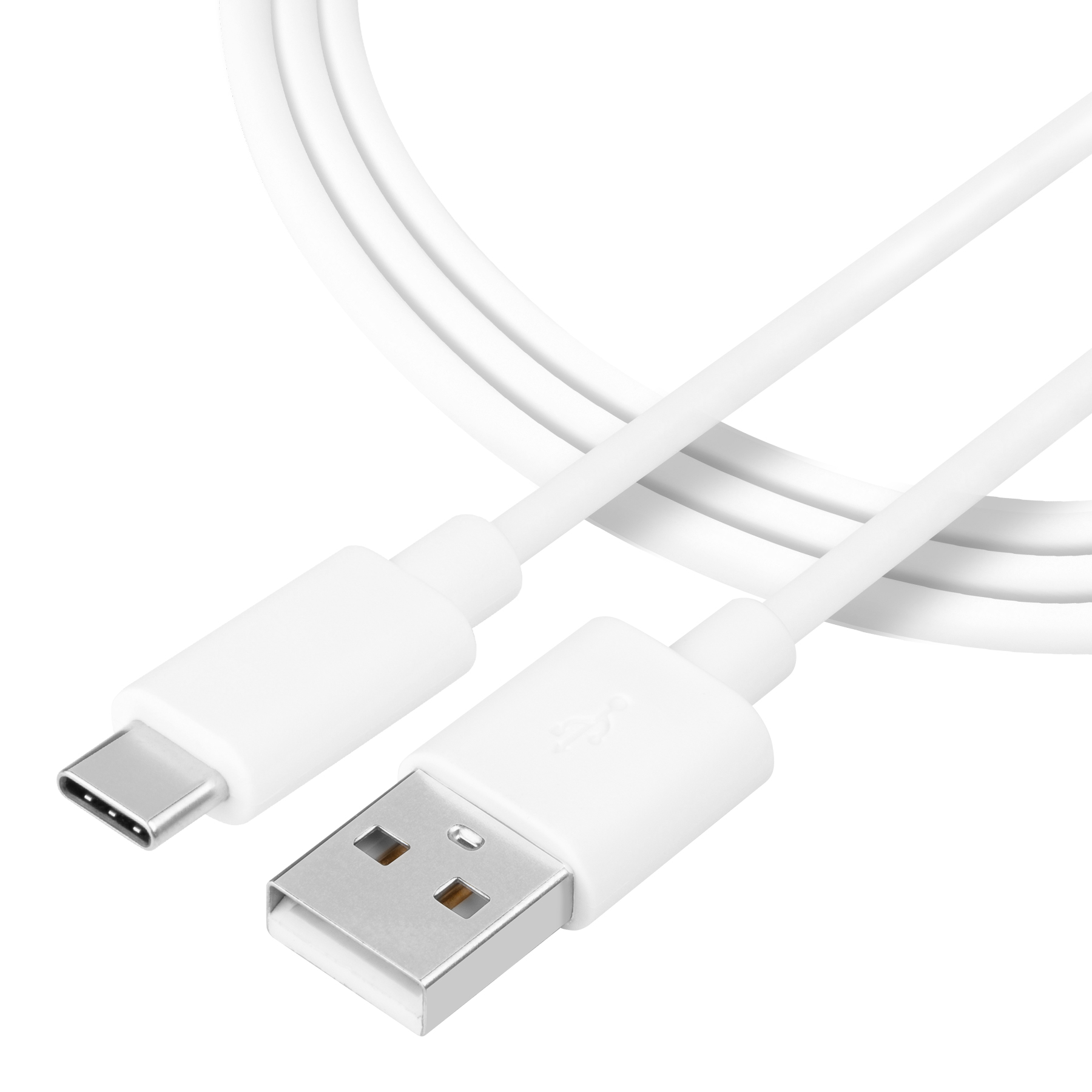 Tactical 002 Smooth Thread kábel USB-A - USB Type-C 1m fehér