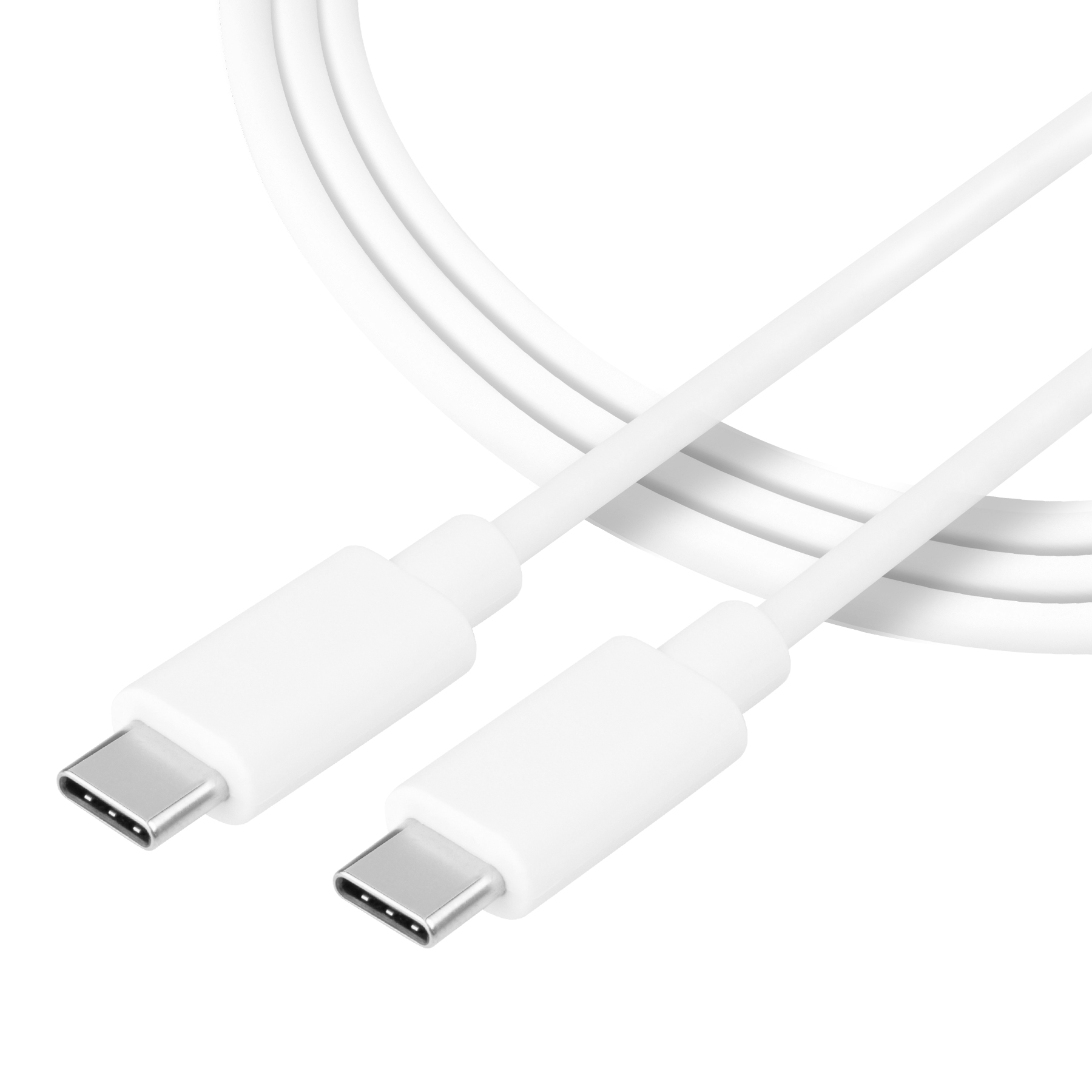 Tactical 007 Smooth Thread kábel USB Type-C - USB Type-C 0.3m fehér