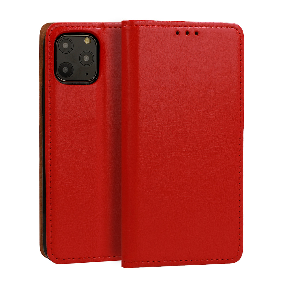 Samsung S20 Book Special bőr fliptok piros