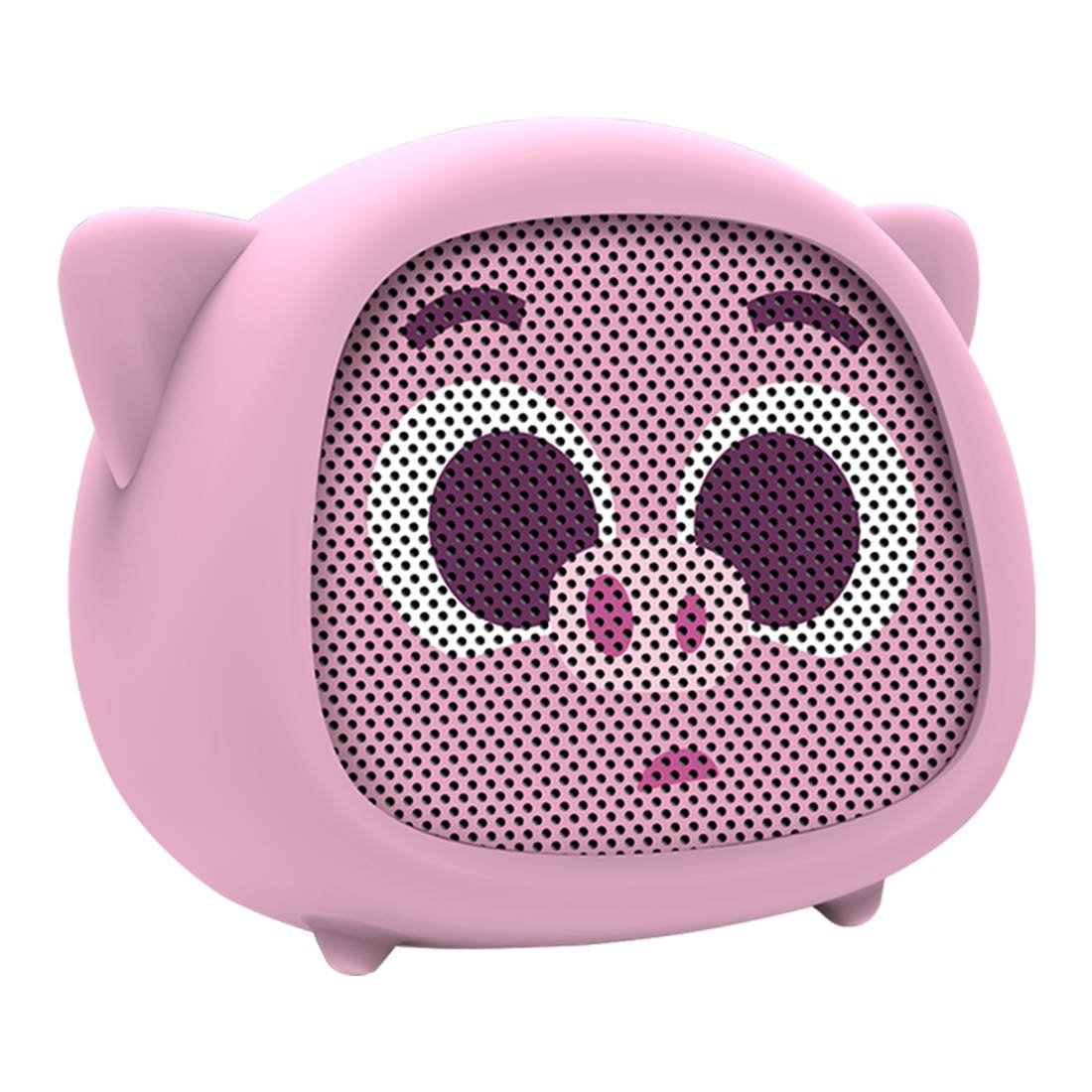 Kivee Vezeték nélküli bluetooth 5.0 hangszóró malac minta/ rózsaszín