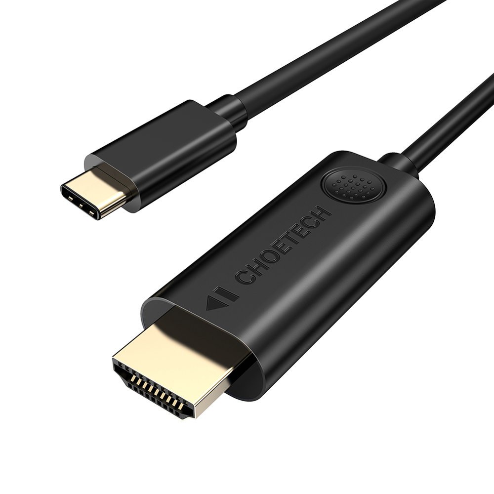 Choetech USB Type-C - HDMI 4K 30Hz kábel 3m fekete (XCH-0030)