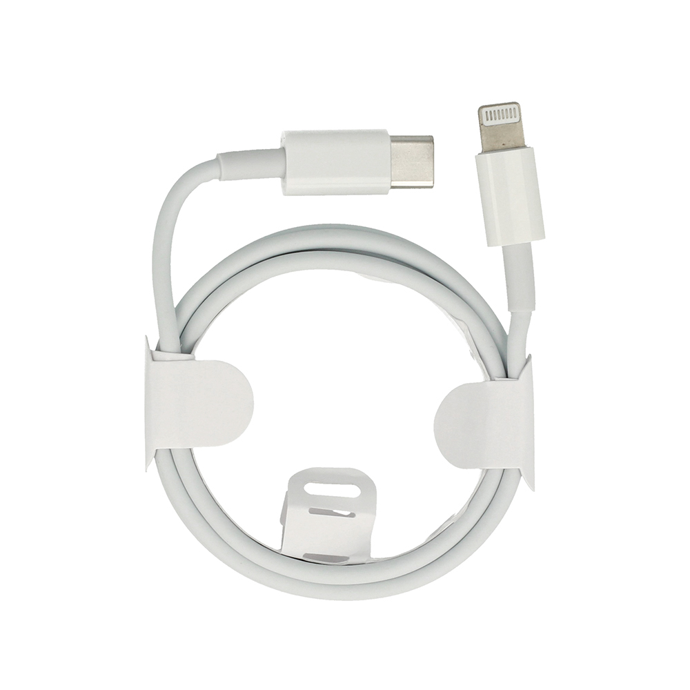 USB Type-C - Lightning kábel QC 3.0 PD 2.0 1m fehér utángyártott