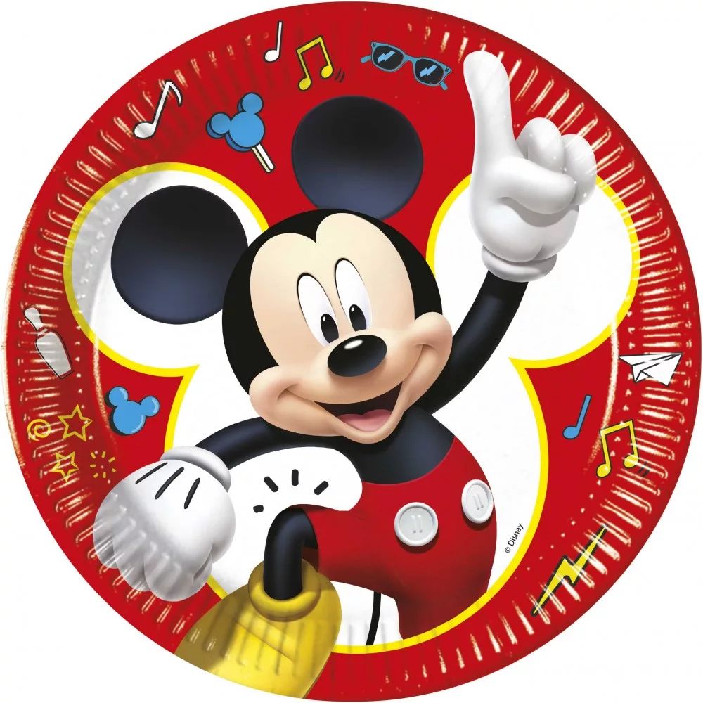 Disney Mickey Pals at Play Papírtányér 8 db-os 23 cm (PNN90877)