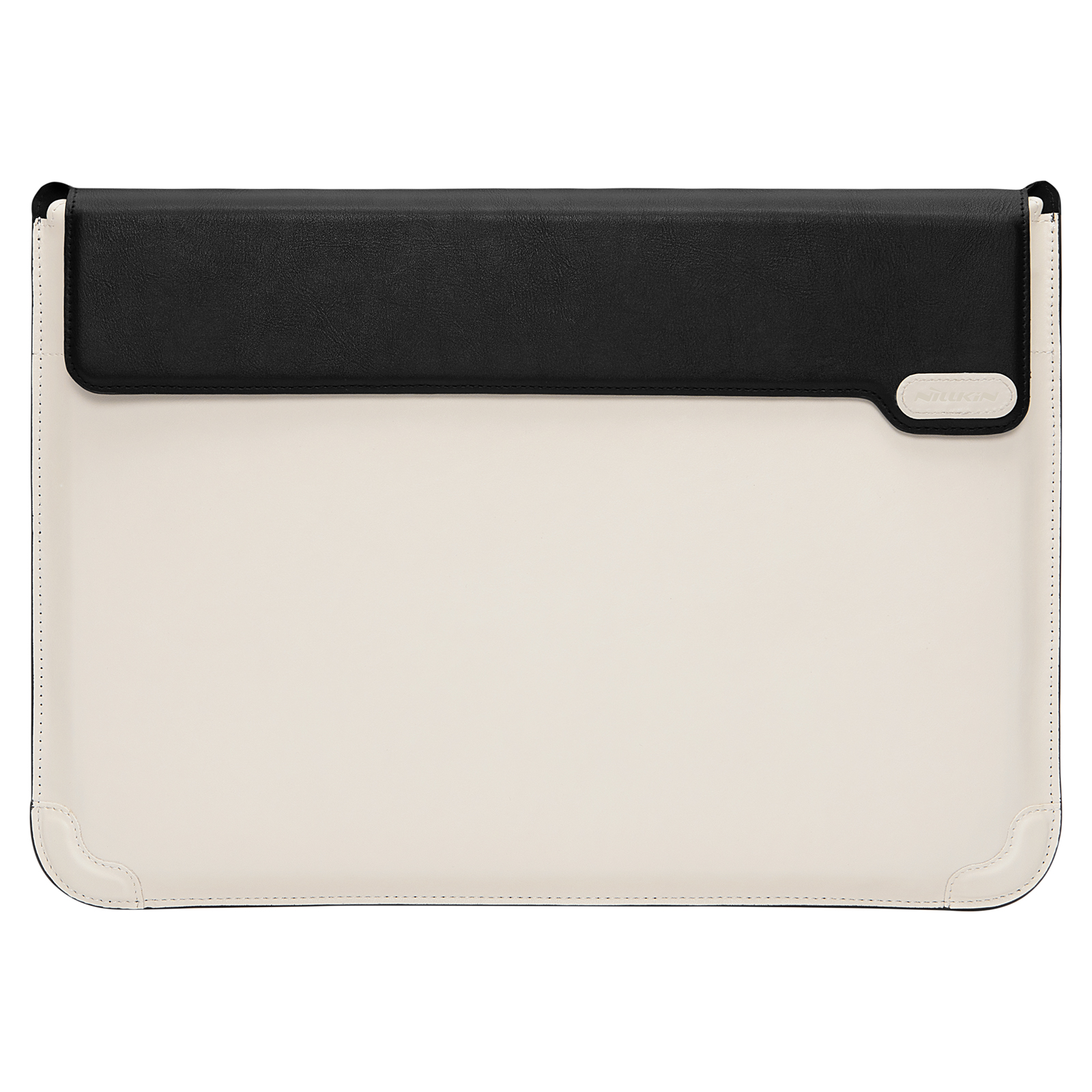 Nillkin Versatile laptop sleeve, táska 16'' 3in1 kihajtható támasszal és egérpaddal fekete/fehér - Vízszintes