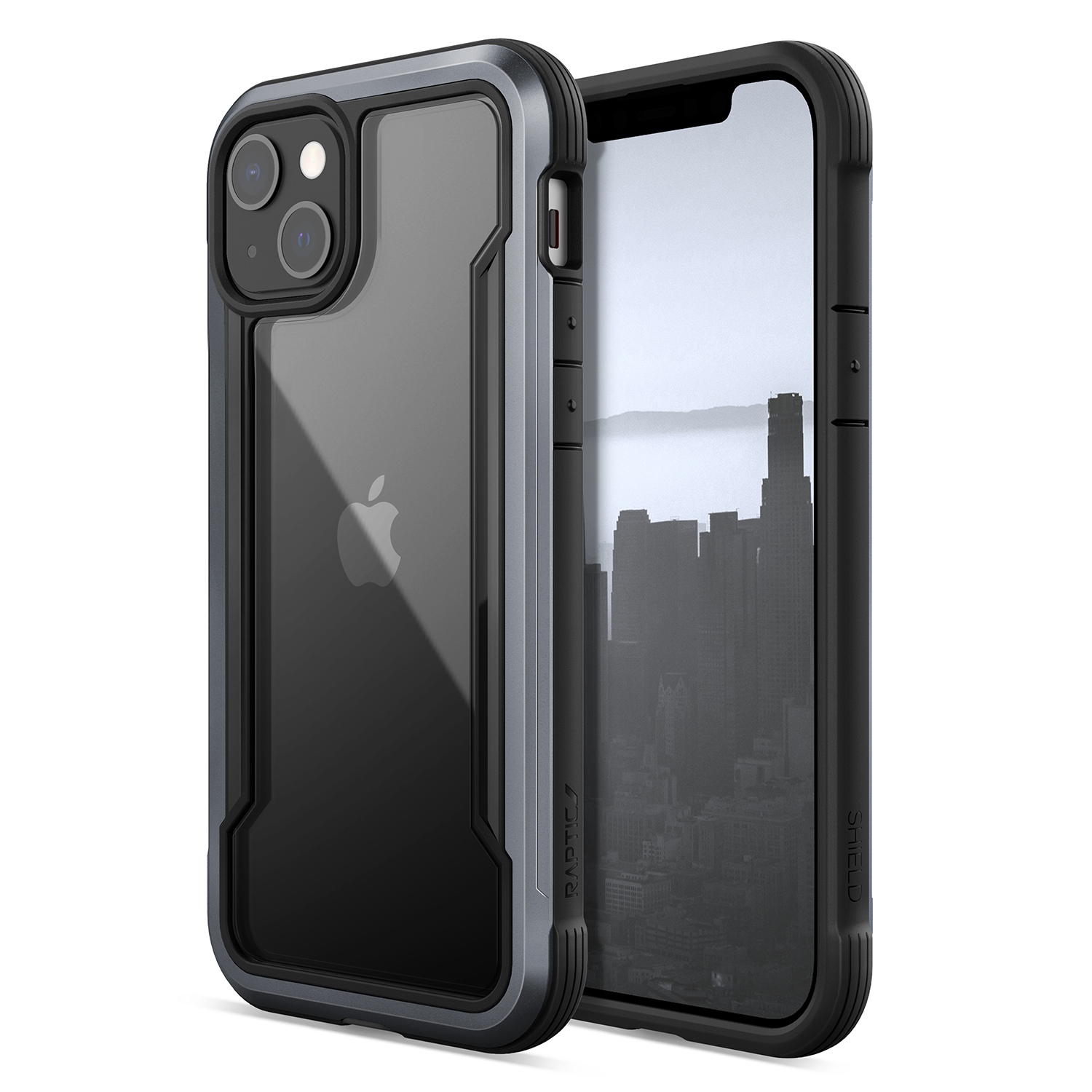 X-Doria Raptic Shield Pro iPhone 13 alumínium tok fekete
