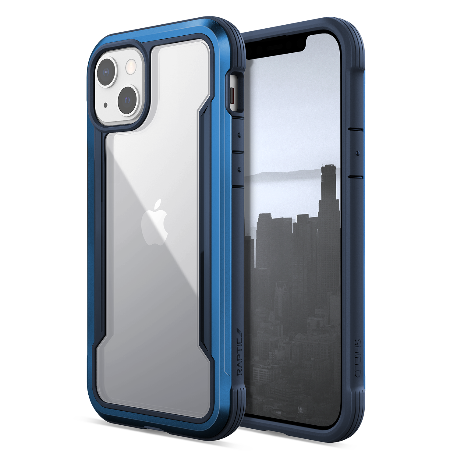 X-Doria Raptic Shield Pro iPhone 13 alumínium tok kék