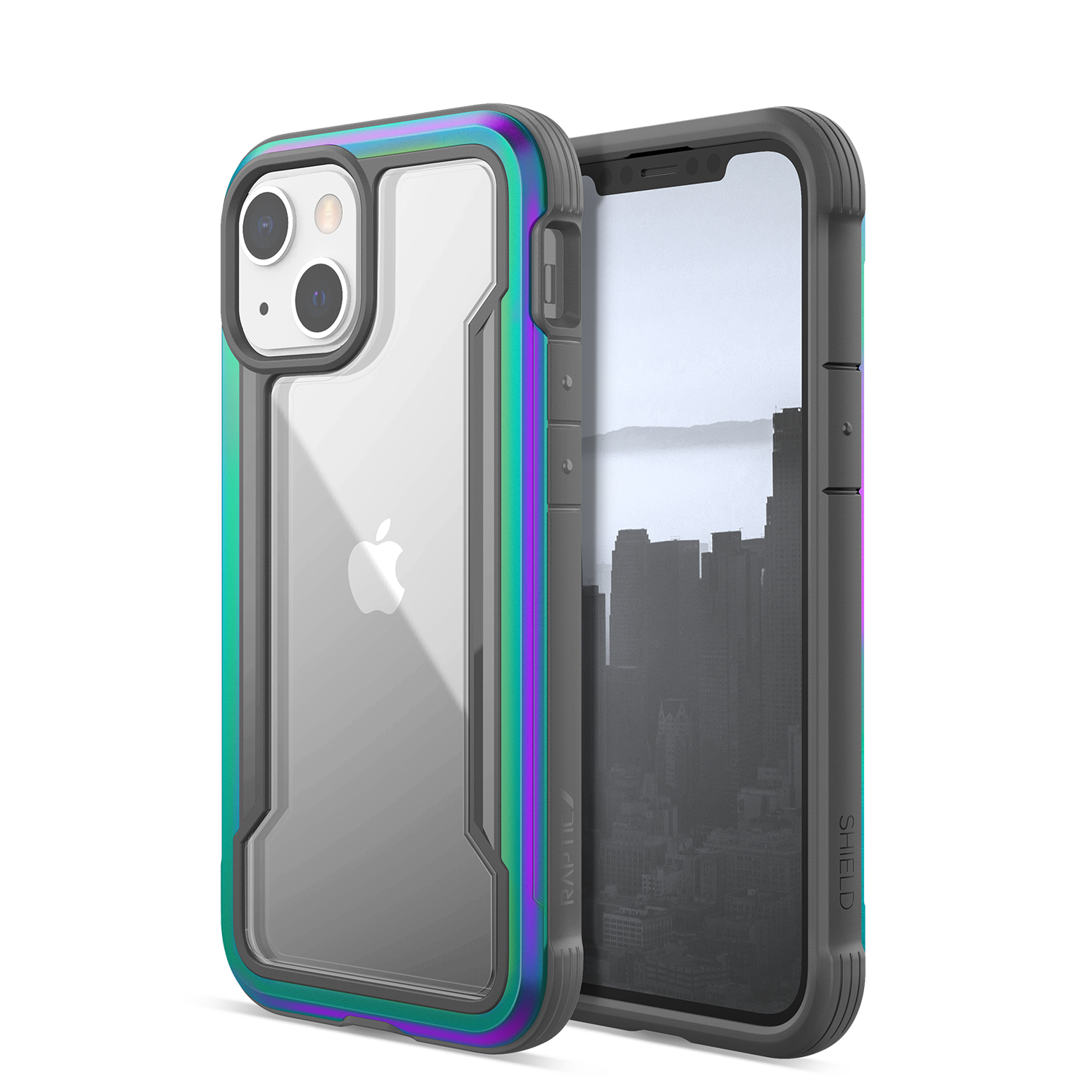 X-Doria Raptic Shield Pro iPhone 13 Mini alumínium tok színjátszós