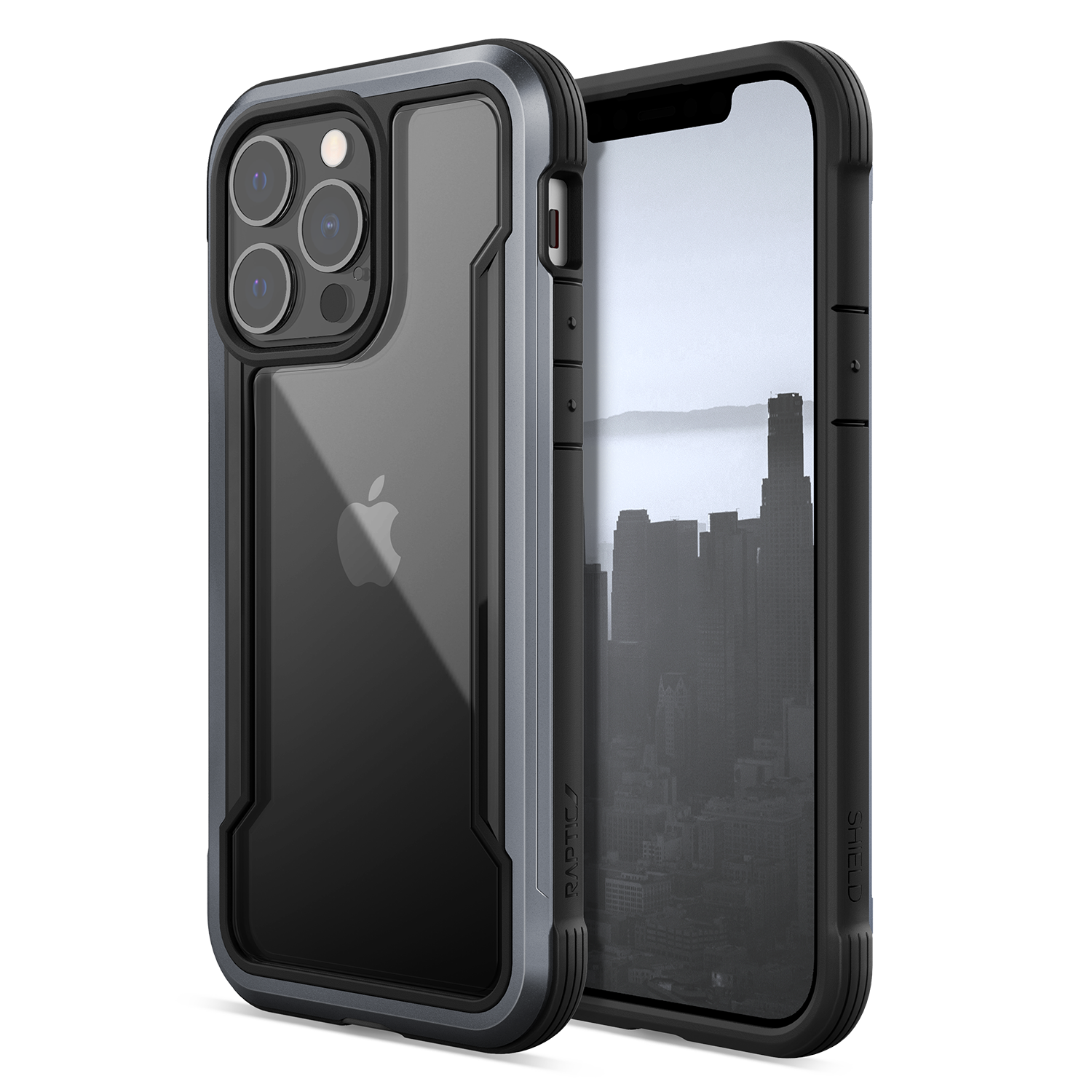 X-Doria Raptic Shield Pro iPhone 13 Pro alumínium tok fekete
