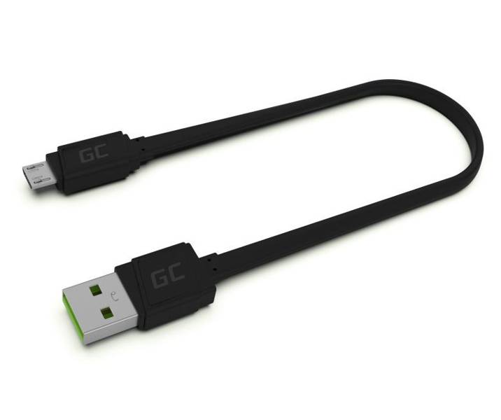 Green Cell Micro USB kábel 25Cm