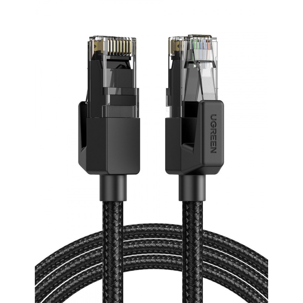 Ugreen NW135 Cat 6 U/UTP Braid Ethernet RJ45 kábel 5m (fekete)