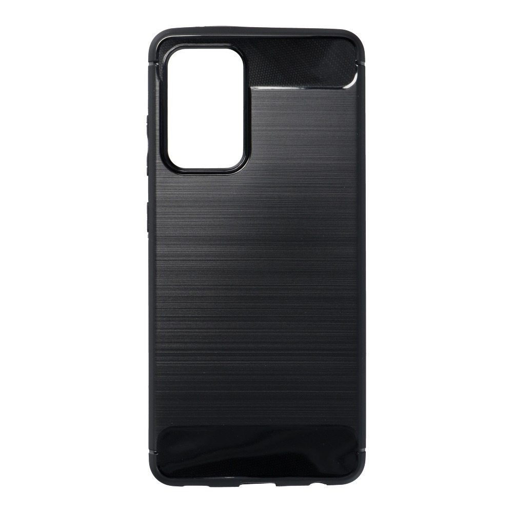 Samsung Galaxy A52 4G/ 5G Forcell szénszál mintájú TPU tok fekete