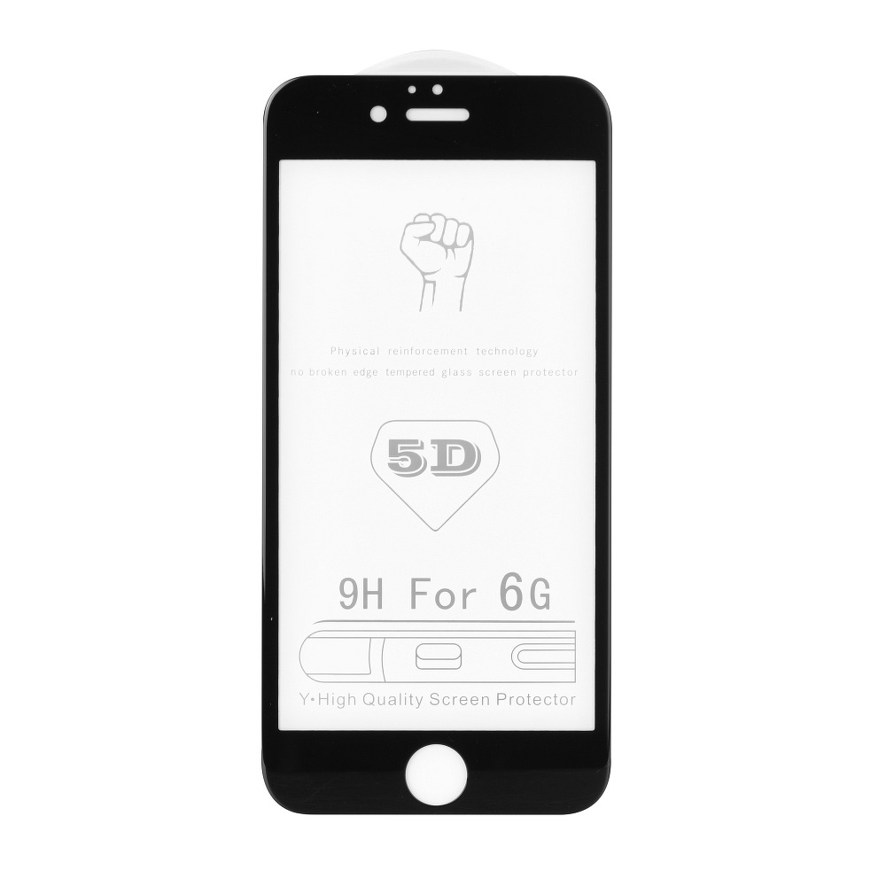 Xiaomi Mi 10T Lite 5G Roar 9H kijelzővédő üvegfólia 5D fekete