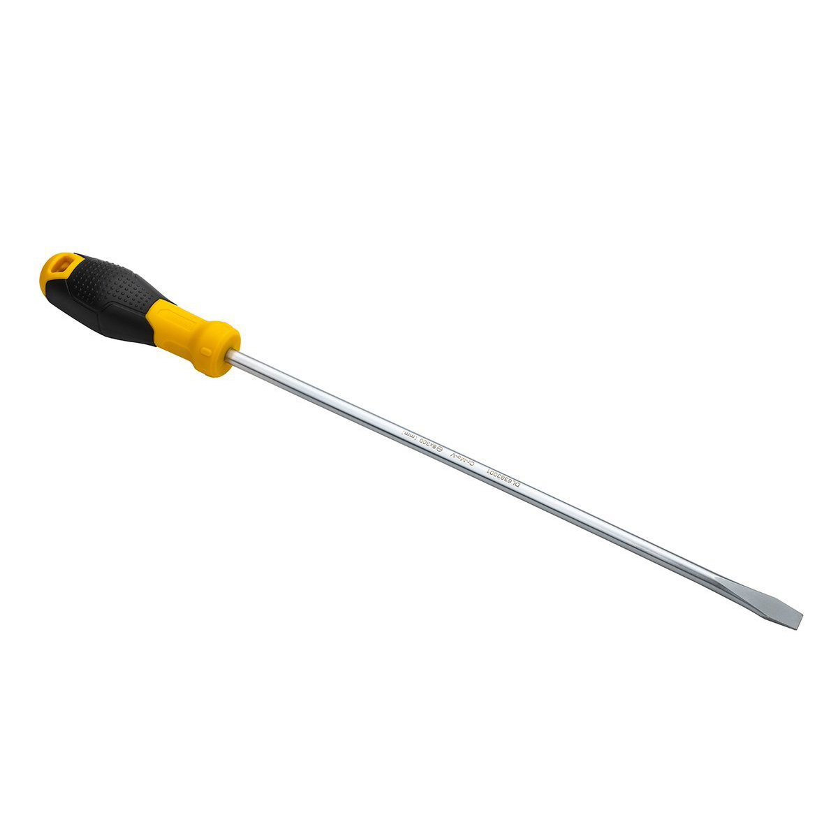 Deli Tools EDL6383001 laposfejű csavarhúzó 8x300mm (sárga)