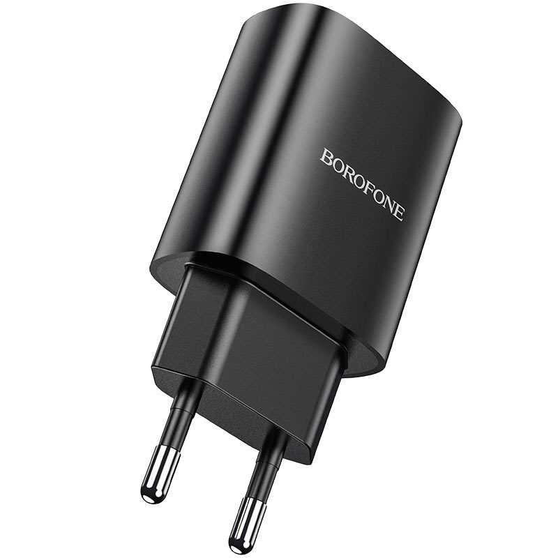 Borofone BN1 Hálózati töltő adapter USB 2.1A fekete