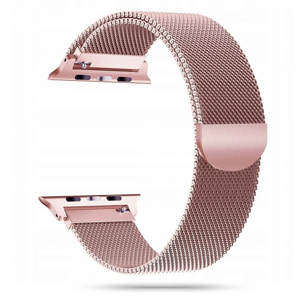 Apple Watch 4/5/6/7/8/SE/Ultra (42/44/45/49mm) Tech-Protect Milaneseband Óraszíj rose gold