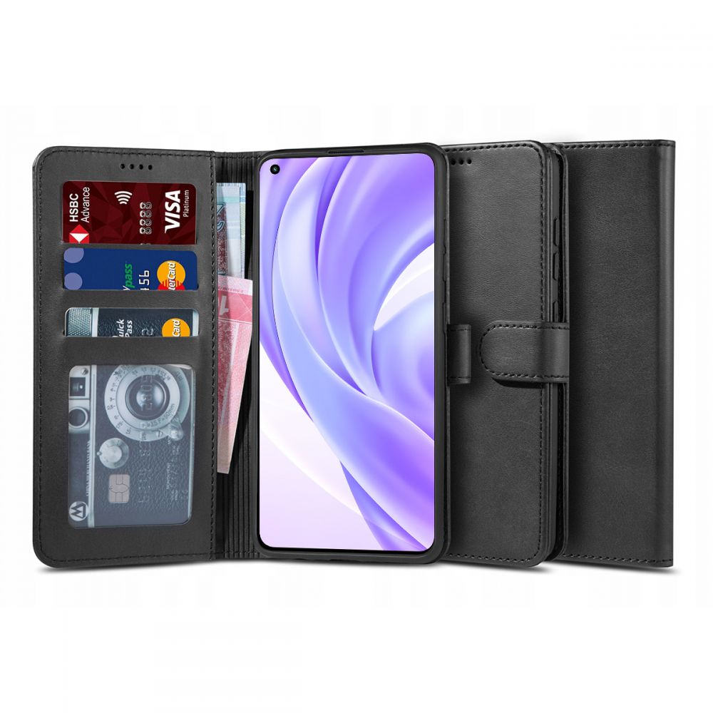 Xiaomi Mi 11 Lite / 11 Lite NE / 5G Tech-Protect Wallet 2 fliptok fekete
