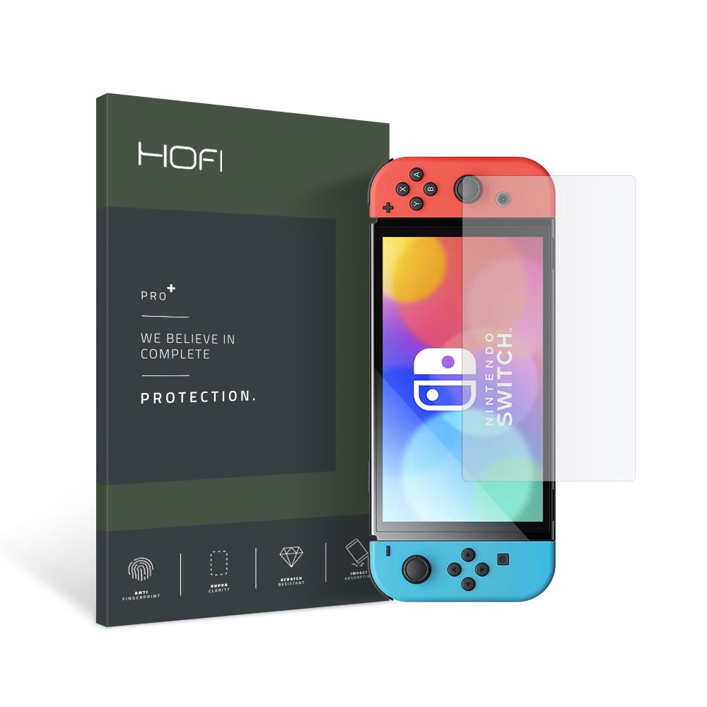 Nintendo Switch Oled Hofi Glass Pro+ Hybrid temperált üvegfólia