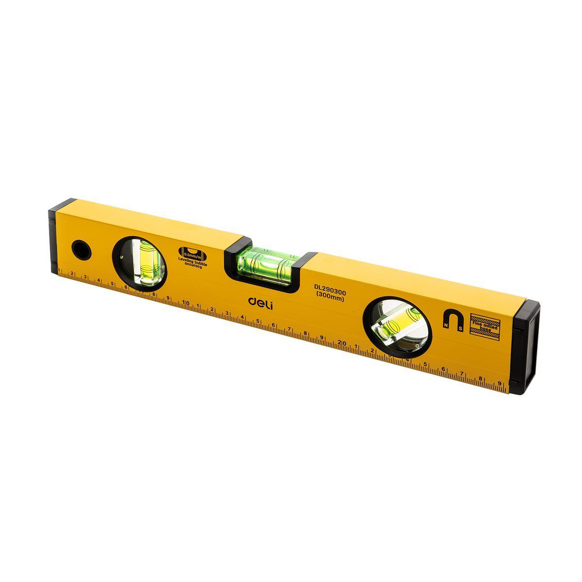 Deli Tools EDL290300 vízmérték 300mm (sárga) 30cm