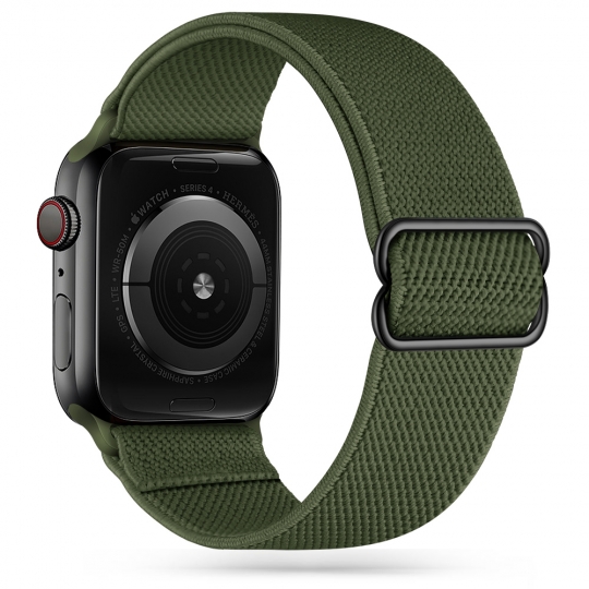 Apple Watch 4/5/6/7/8/SE/Ultra (42/44/45/49mm) Tech-Protect Mellow óraszíj zöld