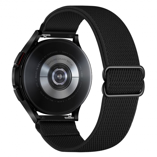 Samsung Galaxy Watch 4 40/42/44/46 mm Tech-Protect Mellow óraszíj fekete
