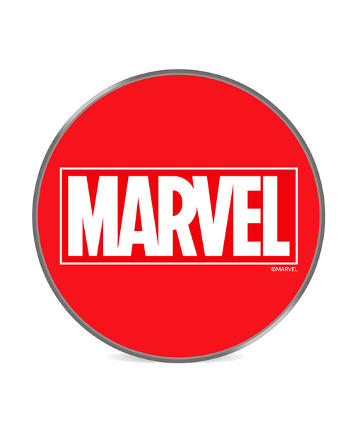 Marvel vezeték nélküli töltő Marvel logóval piros