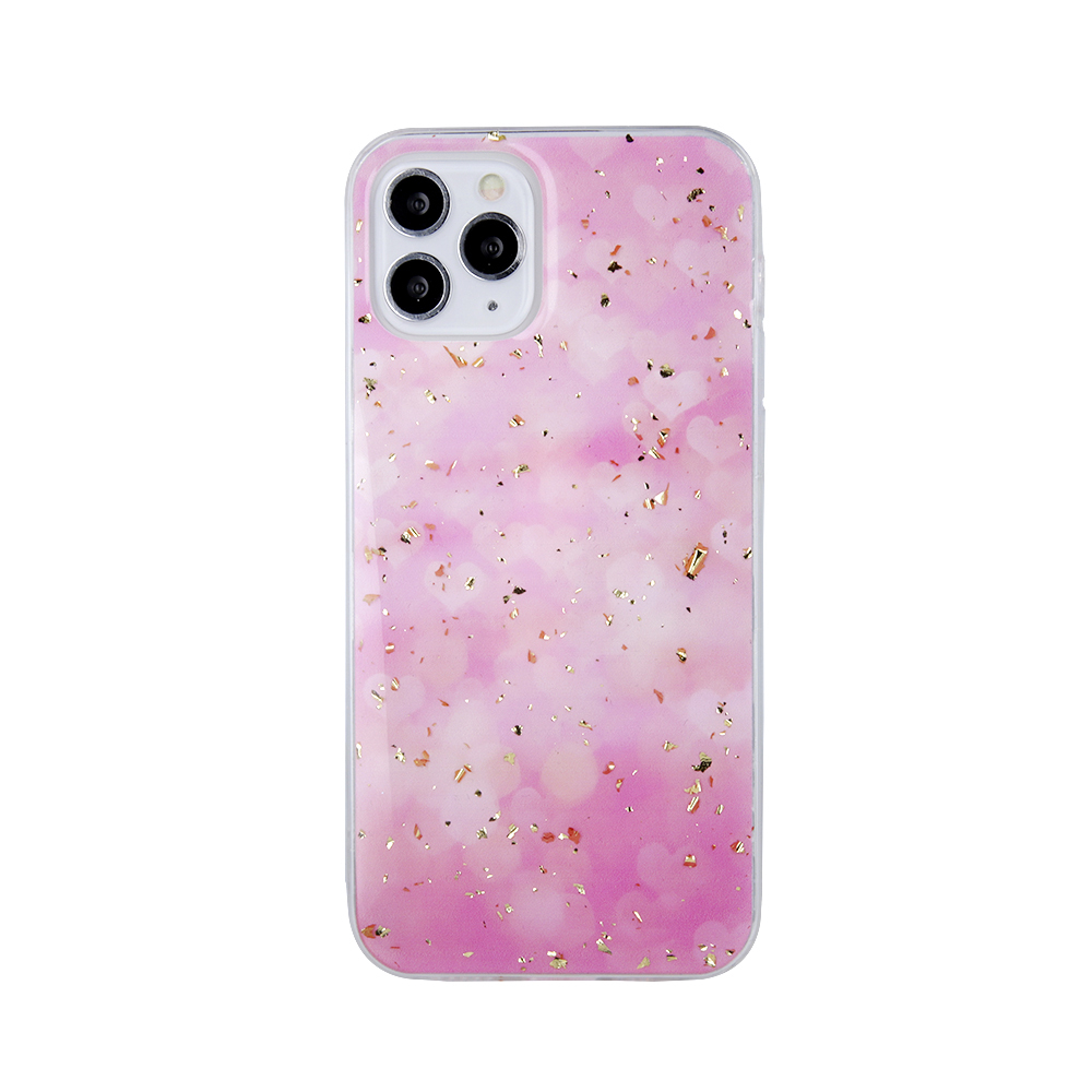 iPhone 11 Pro Gold Glam tok Pink