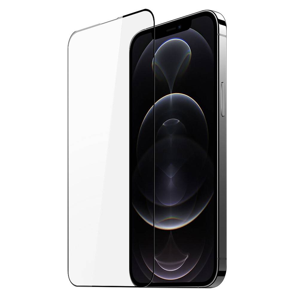 iPhone 13 / 13 Pro / 14 5D Full Glue kijelzővédő üvegfólia fekete