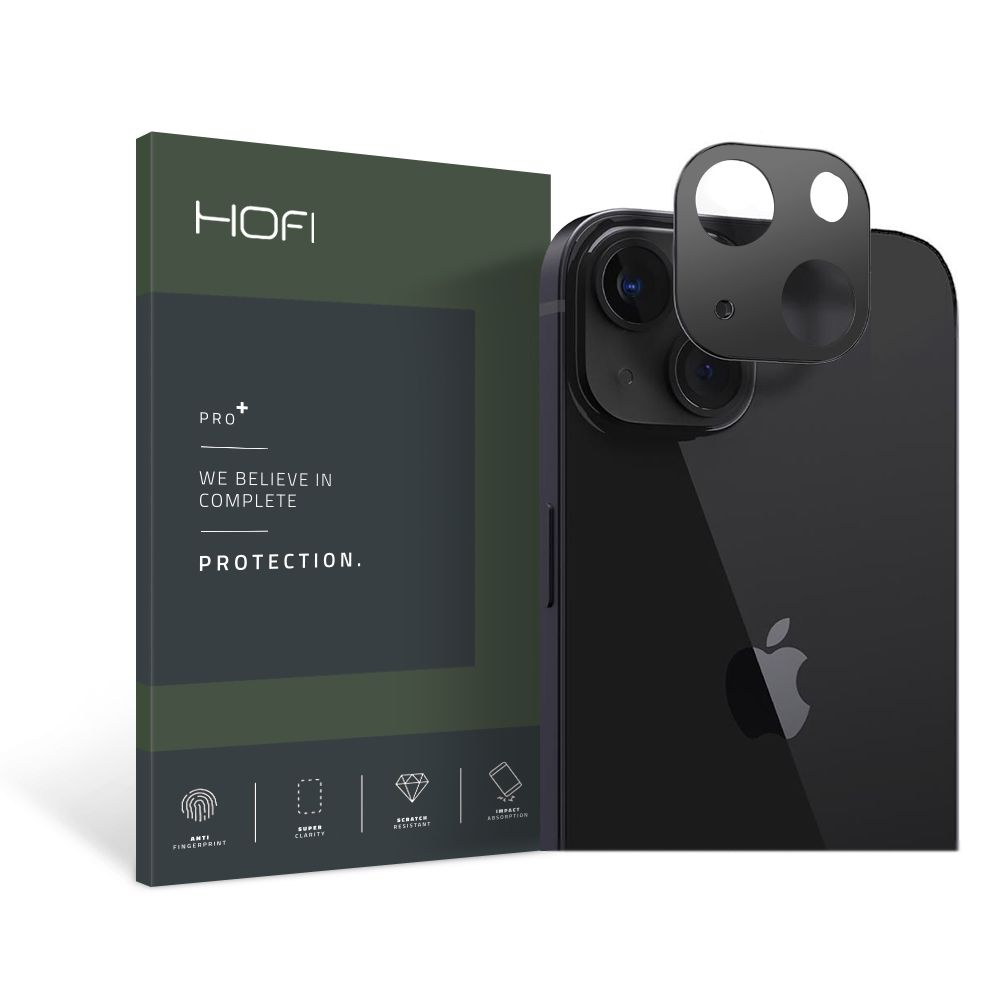 iPhone 13 / 13 Mini HOFI AluCam Pro+ kamera védő keret fekete